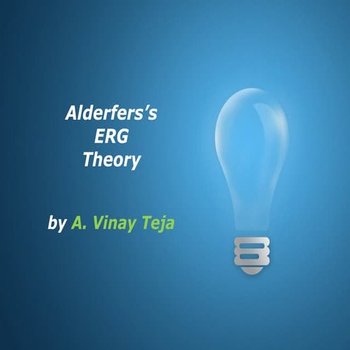 Aiderfers erg theory