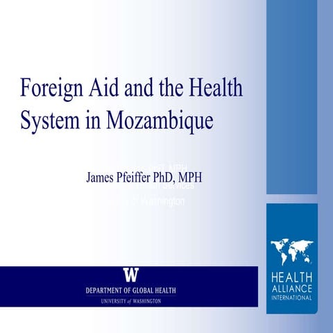 Aid In Mozambique