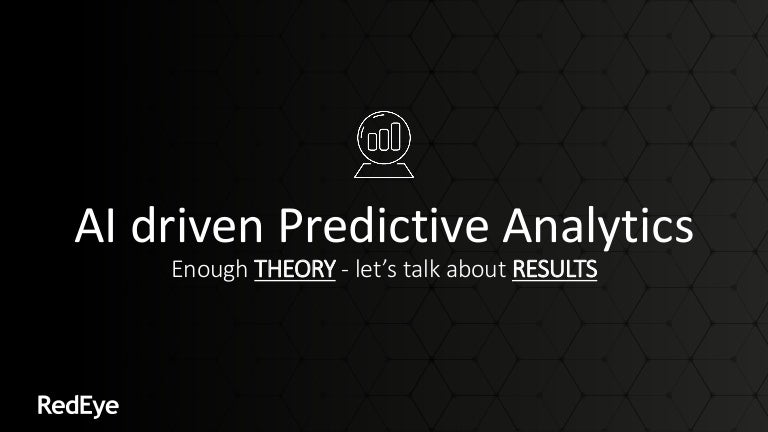 ai predictive analytics