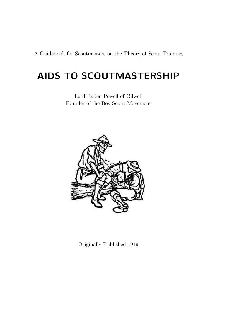 Aids toscoutmastership