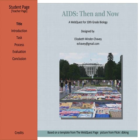 Aids: Then and Now Webquest