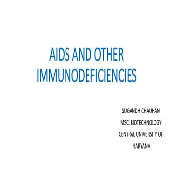 Aids an other immunodeficiencies.....