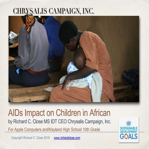 Aids imapct on children of africa by photos richard close copy 2