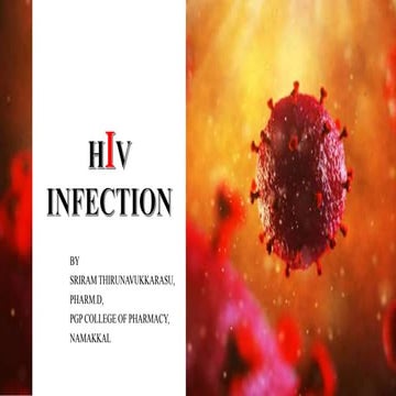 Etiology, pathophysiology, Pharmacotherapy of AIDS .pptx