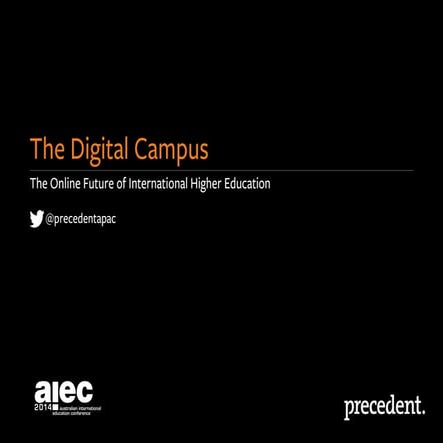 The Digital Campus - The Online Future of International Higher Education