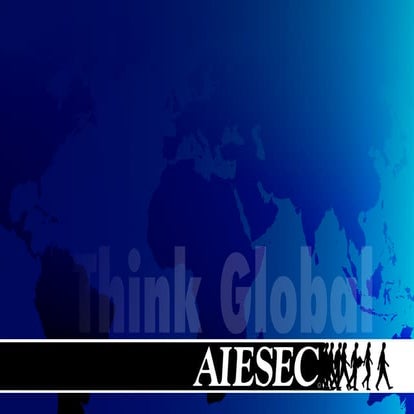 AIESEC Baurch Sample brochure