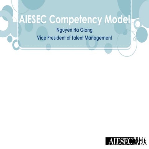 [AIESEC DN] [TM] Competency Model