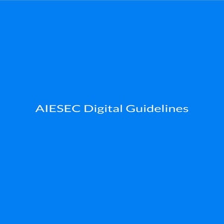 Aiesec logo booklet_2012 | PDF