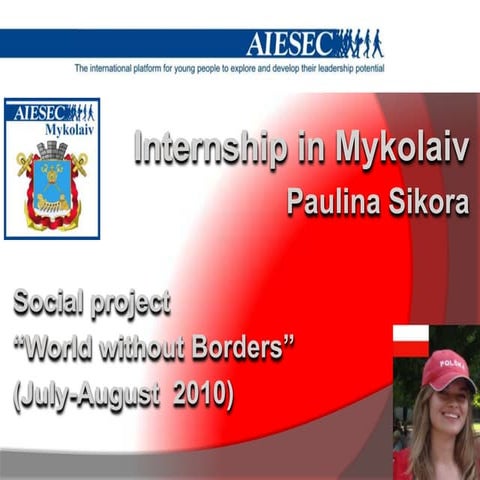 AIESEC Mykolaiv_Polish intern story