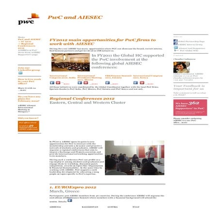 AIESEConnect Newsletter   October 2011   Part 3