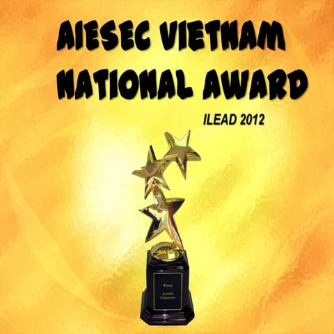 Aiesec vietnam national award
