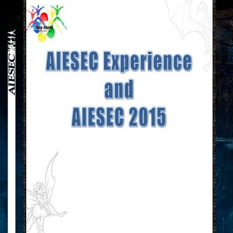 Aiesec xp ad 2015
