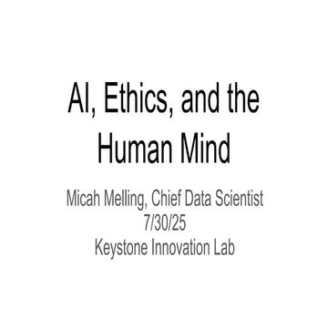 An Exploration of AI, Ethics, and the  Human Mind