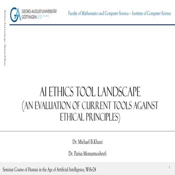AI Ethics Tool Landscape _Michael B.Khani _20250101.pptx