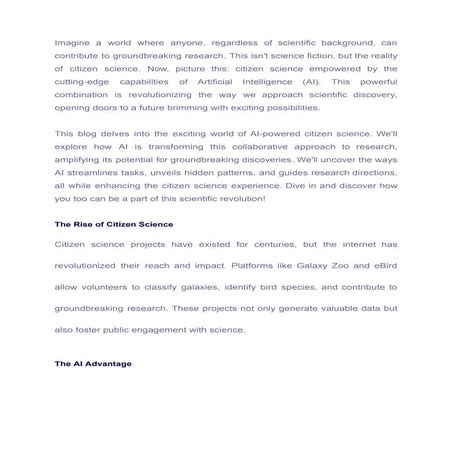 AI for Citizen Science_ Empowering the Public to Contribute to Research.pdf