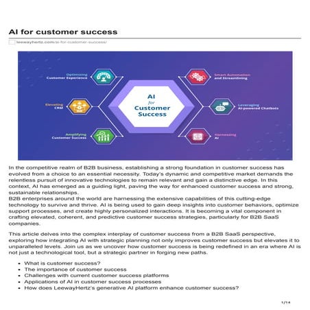 AI for customer success - An Overview.pdf