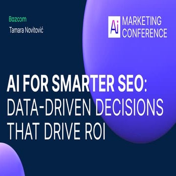 AI for Smarter SEO Data-Driven Decisions That Drive ROI.pdf