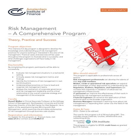 AIF Risk Management | PDF