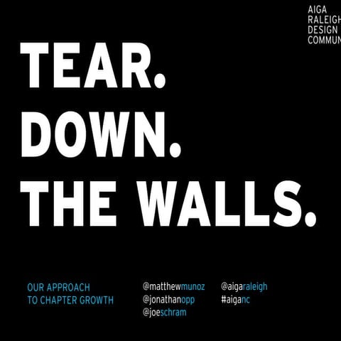 AIGA Raleigh Story 2012