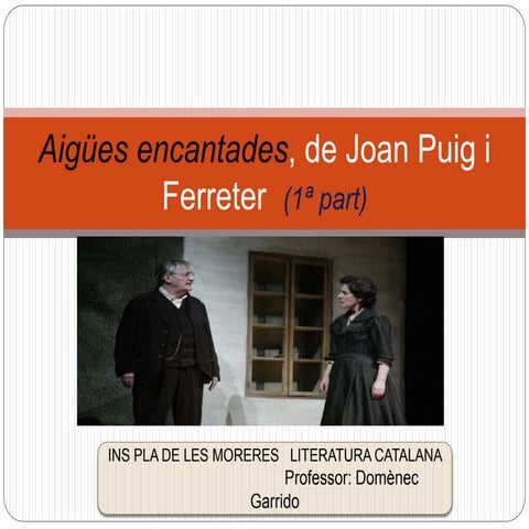 Aigües encantades, de joan Puig i Ferreter