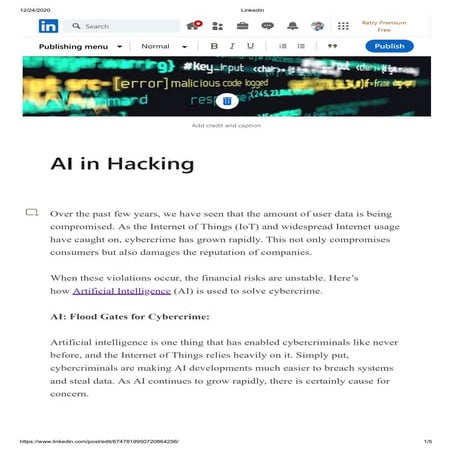 AI in Hacking