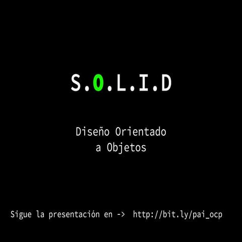 SOLID - Open/Close Principle