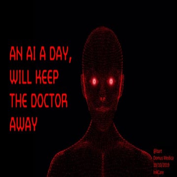 AI for Physicians In4care Domus Medica