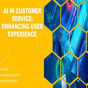 Artificial intelligence  in customer services or chatbots