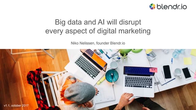 Big data and AI in digital marketing