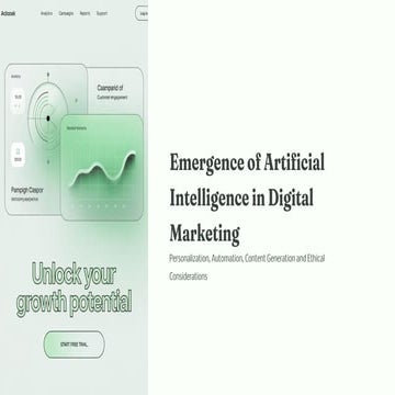 Artificial Intelligence in Digital Marketing