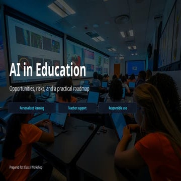 Introduction to ArtificiaI Intelligence in Higher Education | PPTX