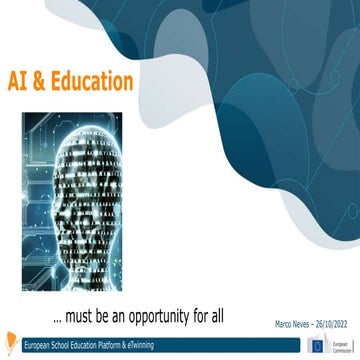 AI in Education must be an opportunity for all