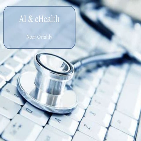 AI in eHealth