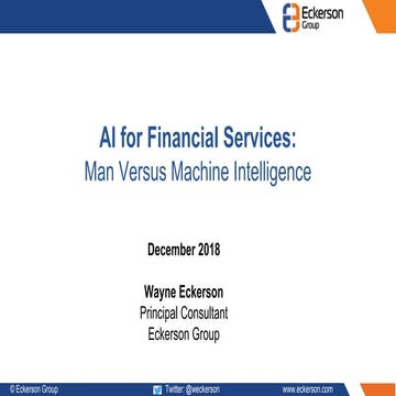 AI in Financial Services