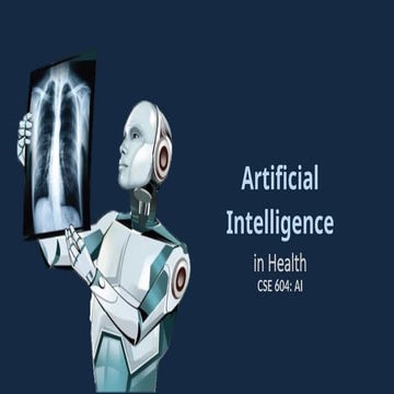 Artificial Intelligence in Healthcare Sector