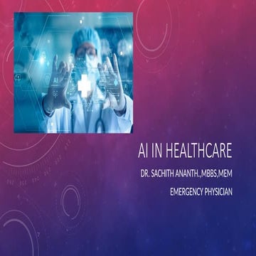 Artificial intelligence in healthcare.pptx