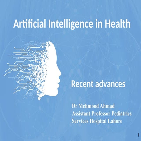 AI in Healthcare by Dr Mehmood fcps.pptx