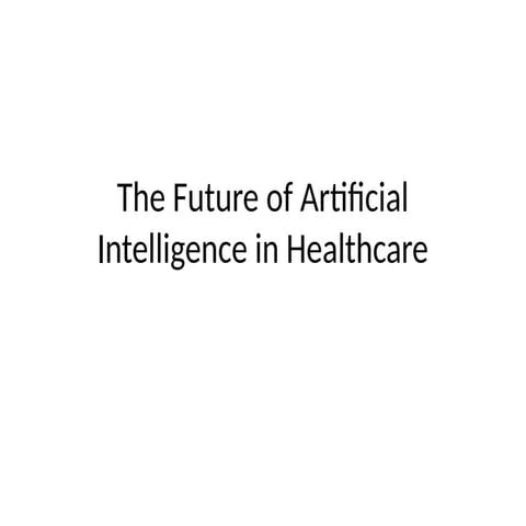 AI_in_Healthcare_Presentation in the Daily Life