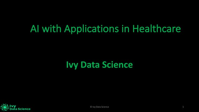 AI in Healthcare 2017