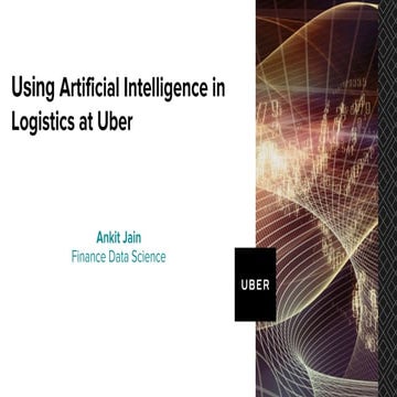 Ai in logistics at uber