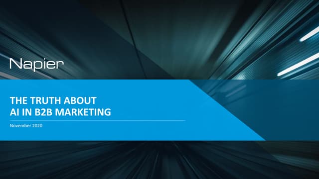 The Truth About AI in B2B Marketing