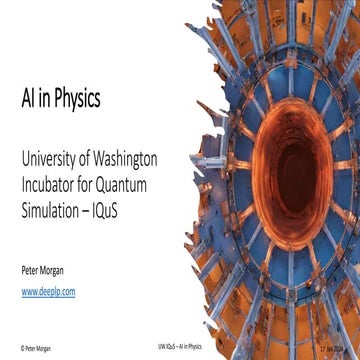 AI in Physics - University of Washington, Jan 2024