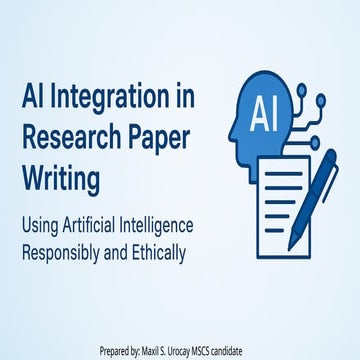 AI Integration in Research Paper Writing.pptx