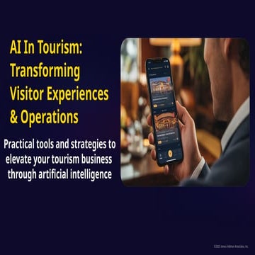 AI in Tourism: transforming visitor experience & operations