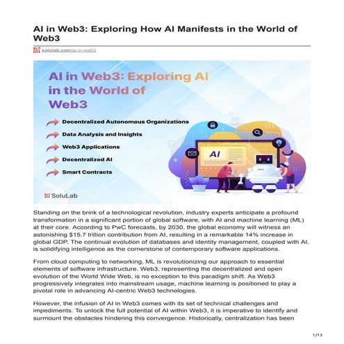 AI in Web3 Exploring How AI Manifests in the World of Web3 (2).pdf