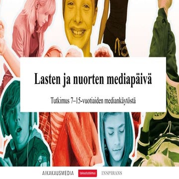 Lasten ja nuorten mediapäivä -tutkimus (2019)