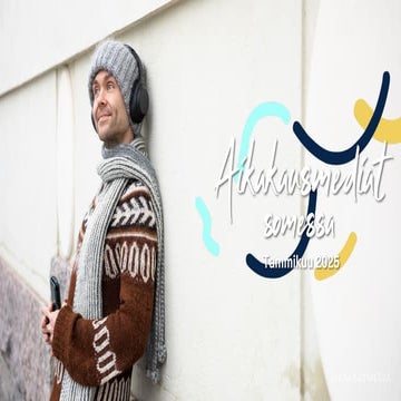 Aikakausmediat somessa / tammikuu 2025: Seuranta uudistui!