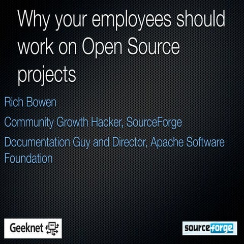 Why your employees should contribute to Open Source