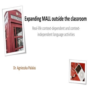AILA2014 MALL outside the classroom - A Palalas