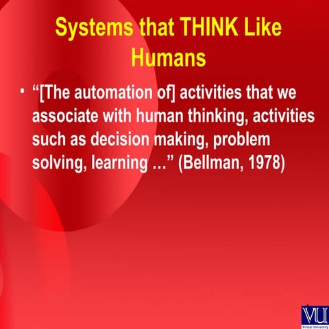 Exploring AI: Systems That Think and Act Like Humans | PPT